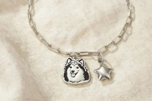 Pet Portrait Charm Bracelet – 925 Sterling Silver