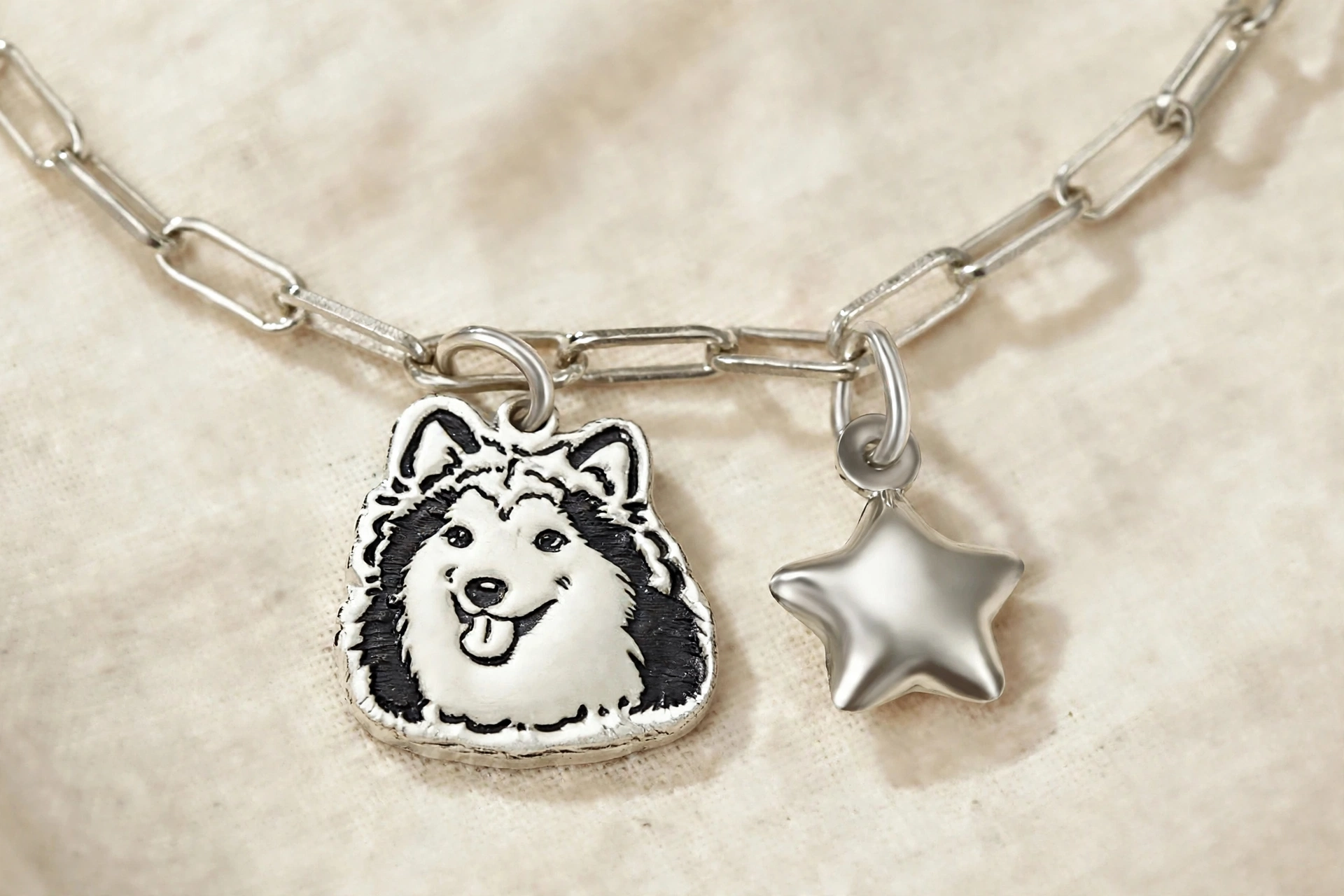 Pet Portrait Charm Bracelet – 925 Sterling Silver - Image 3